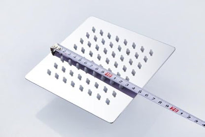 Square Ultra Slim Rain Shower (Only Showerhead) - by Kamal