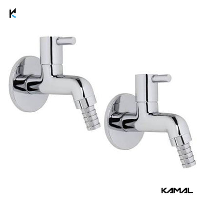 FLT Nozzle Bib Tap (Full Brass) - by Kamal