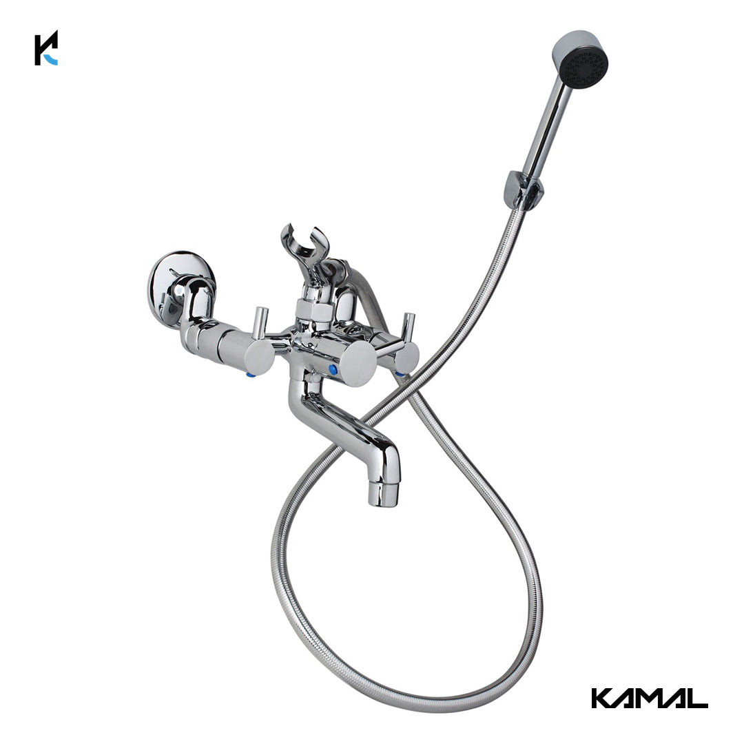FLT Wall Mixer (Full Brass) - by Kamal