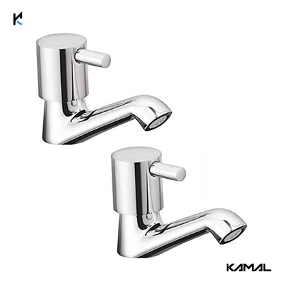 FLT Pillar Cock (Full Brass) - by Kamal