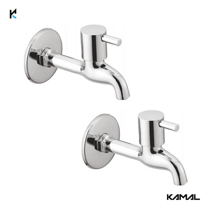 FLT Long Body Bib Tap (Full Brass) - by Kamal