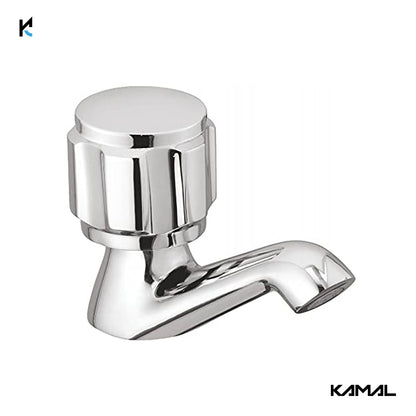 Delux Pillar Tap (Full Brass) - by Kamal