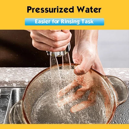 360° Movable Faucet Aerator Infinity 3 Mode Jet X - Cross Eco Mist (ABS) - by Kamal - Faucet Accessories - Kamal Bathware