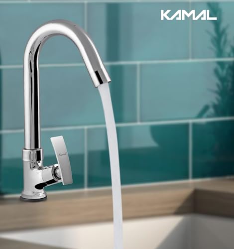 Vista Pillar Tap Brass Faucet - by Kamal