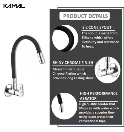 Curve Dual Flow Sink Tap – by Kamal