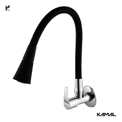 Acura Flexible Sink Tap Brass Faucet Flexo Play (Brass & Silicone) - by Kamal