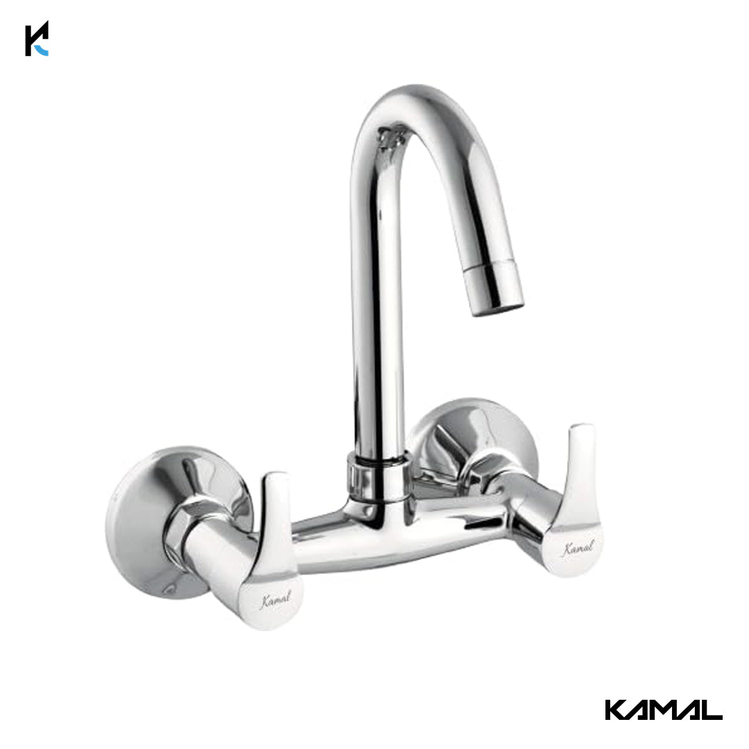 Acura Sink Mixer (Full Brass) - by Kamal