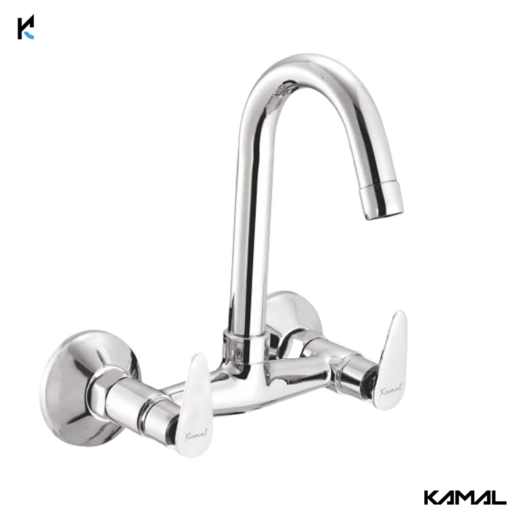 Vega Sink Mixer (Full Brass) - by Kamal