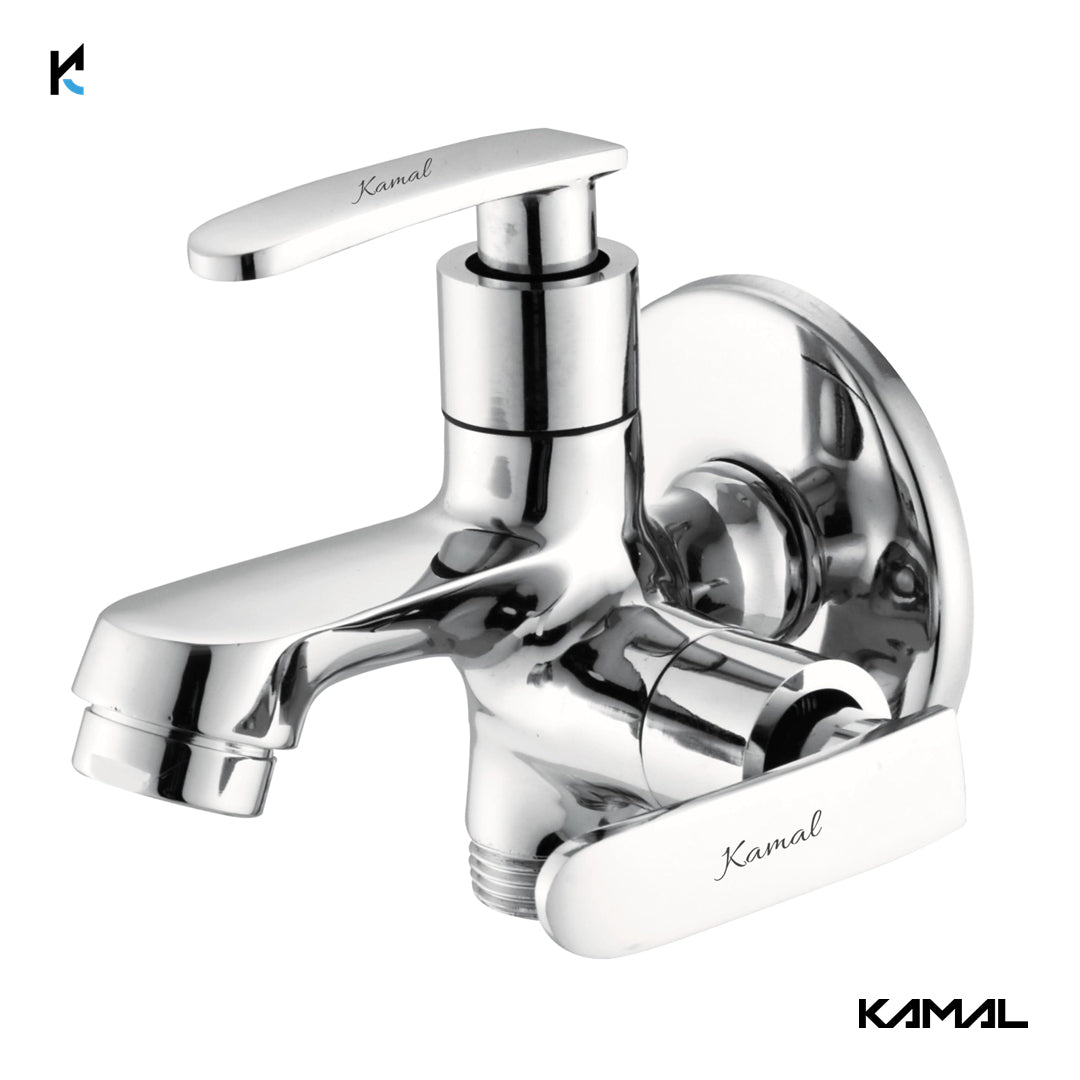 Irene Elite Two Way Bib Tap (Full Brass) - by Kamal