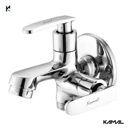 Irene Elite Two Way Bib Tap (Full Brass) - by Kamal