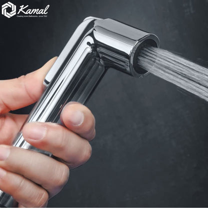 Parry Premium Health Faucet with 1.25 Mtr Shower Hose & Wall Hook - by Kamal