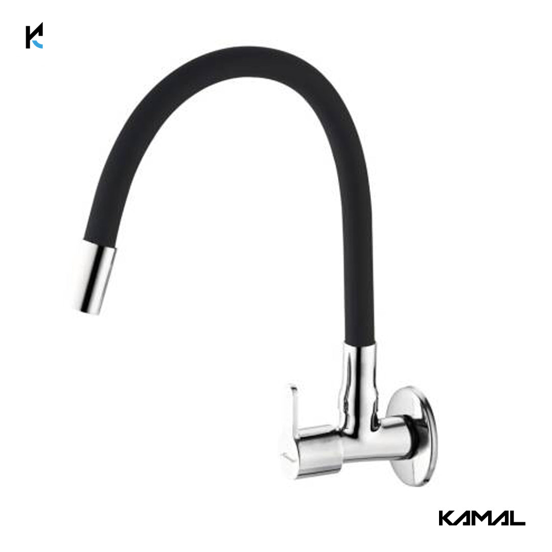 Fusion Elite Flexible Sink Tap (Brass & Silicone) - by Kamal