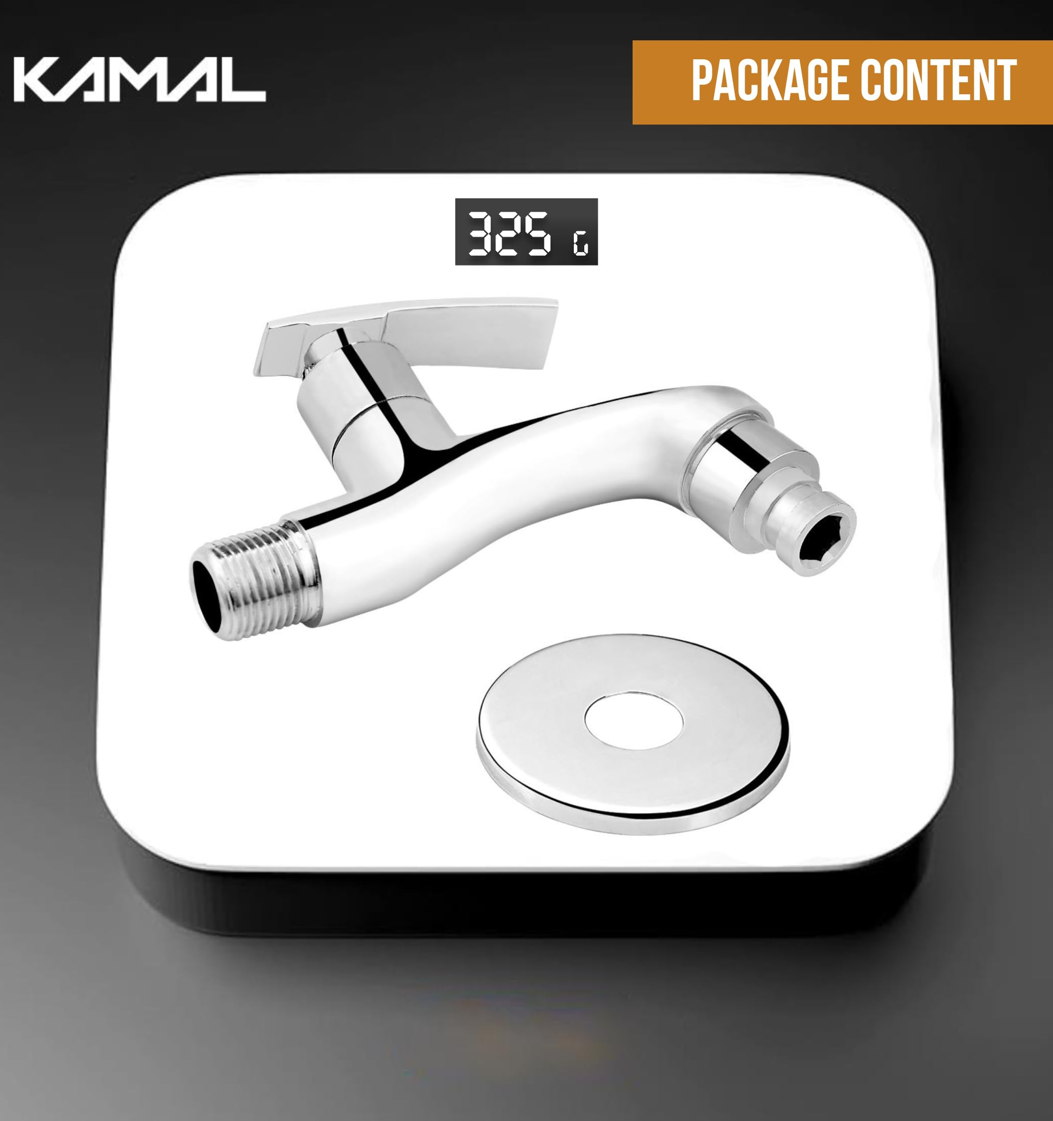 Vista Washing Machine Bib Tap (Full Brass) - by Kamal