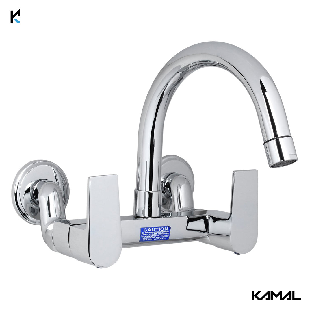 Era Kitchen Sink Mixer (Full Brass) - by Kamal