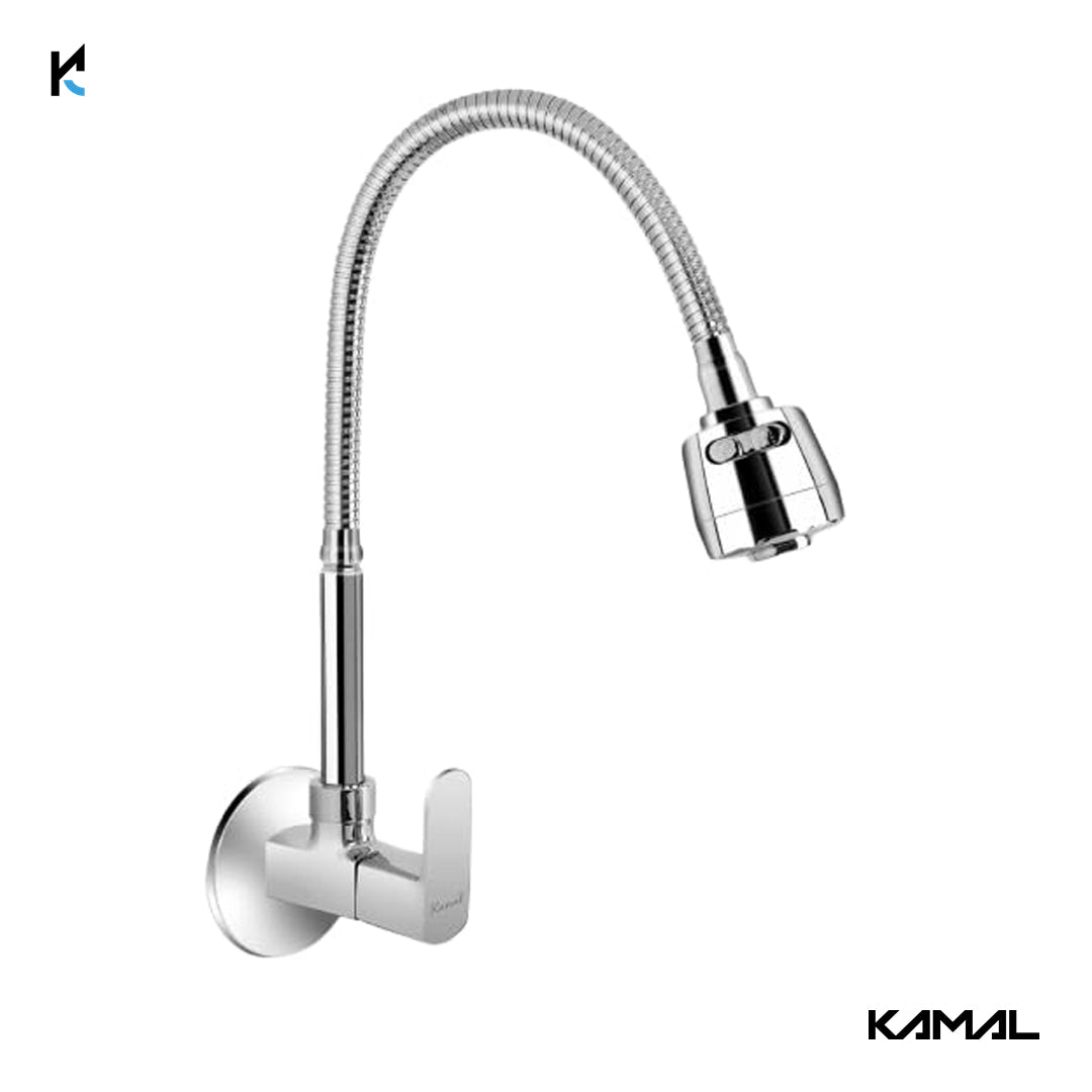 Cubix Prime Sink Spray Tap (Brass & SS Steel) - by Kamal