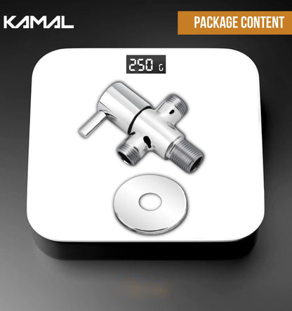 FLT 2 in 1 Angle Valve (Full Brass) - by Kamal