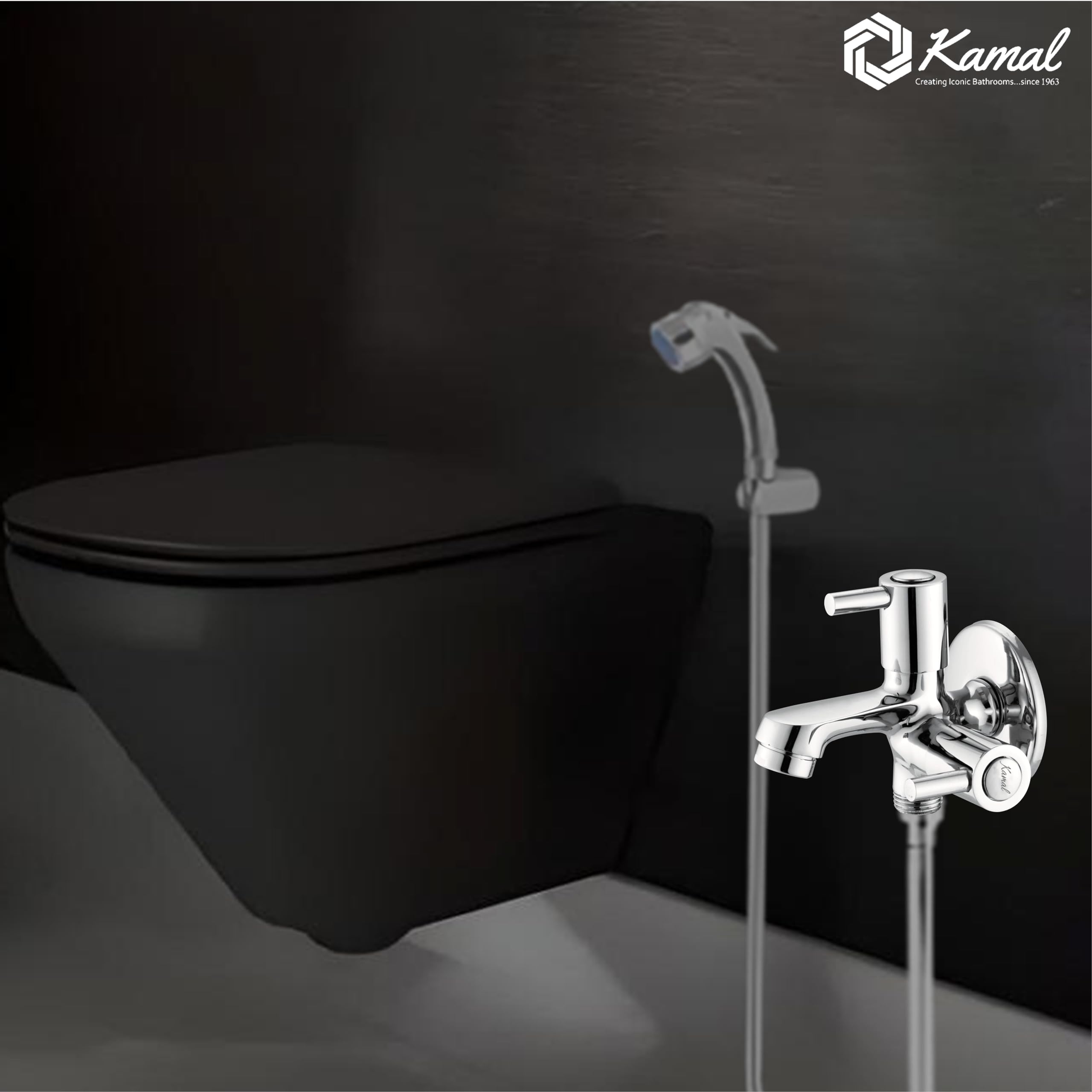 Dixy Two Way Bib Tap (Full Brass) - by Kamal