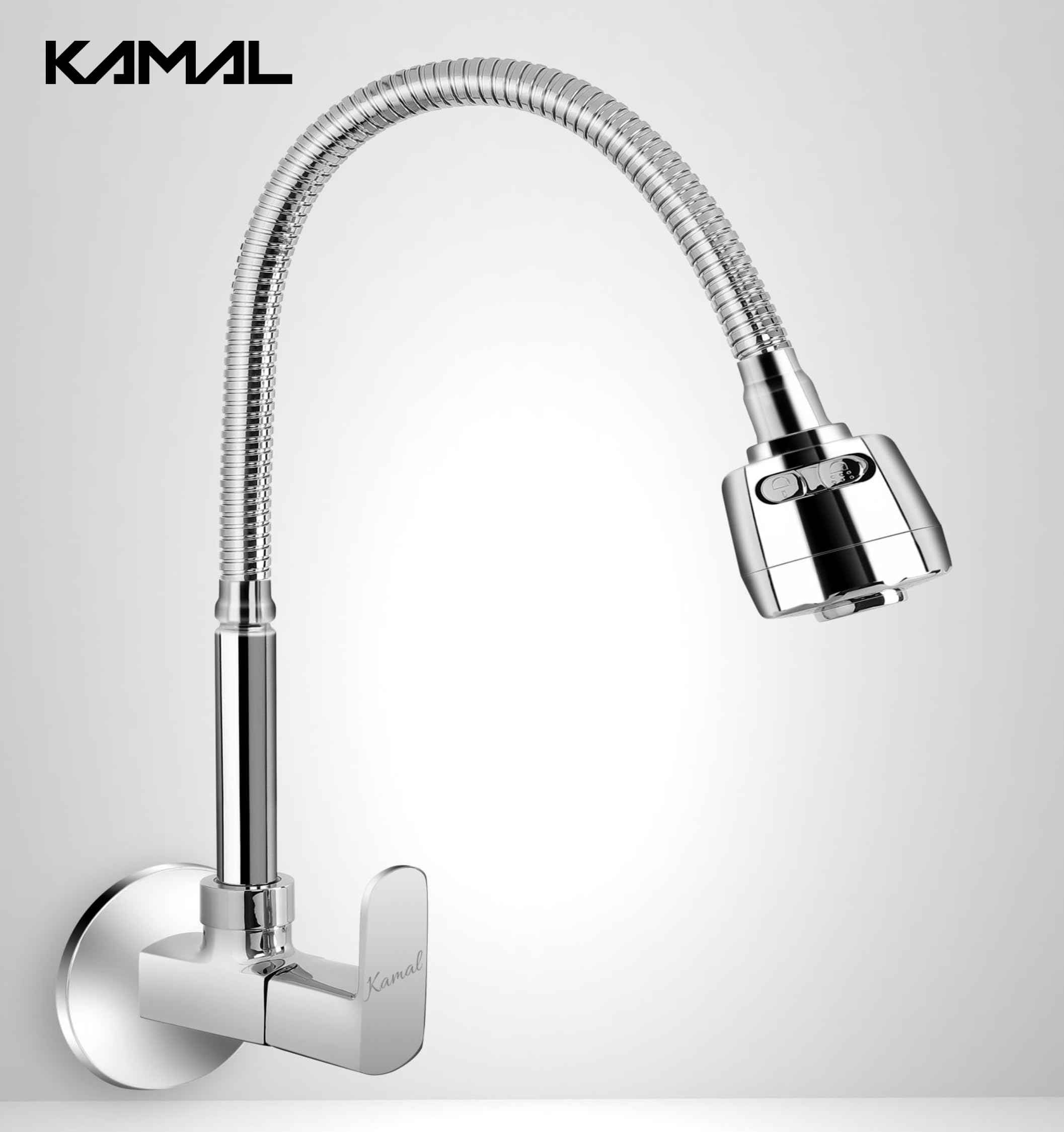 Cubix Prime Sink Spray Tap (Brass & SS Steel) - by Kamal