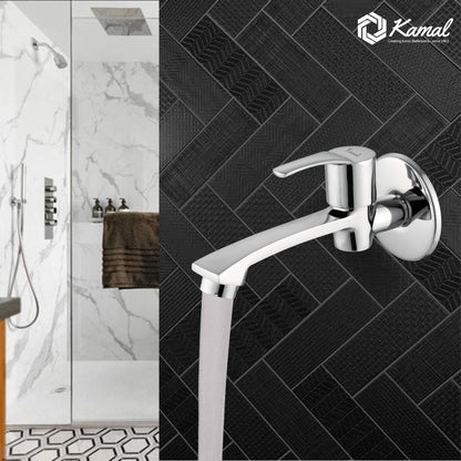 Acura Long Body Bib Tap (Full Brass) - by Kamal