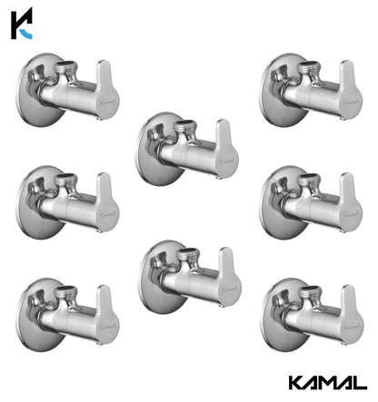 Fusion Brass Angle Valve (Full Brass) - by Kamal