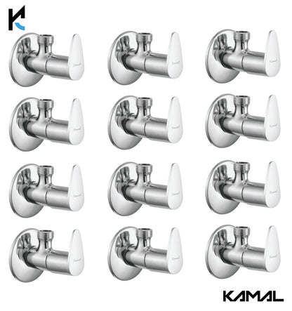 Vignette Full Brass Angle Cock Tap (Full Brass) - by Kamal