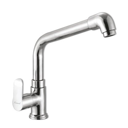 Kamal Curve Swan Neck Elbow Spout in full brass with elegant curved design, ideal for modern kitchen sinks.
