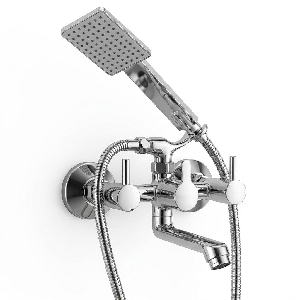 FLT Wall Mixer (Full Brass) - by Kamal