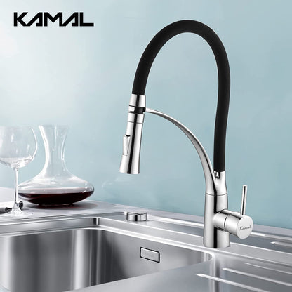 FLT Single Lever Sink Mixer (Brass & Silicone) - by Kamal