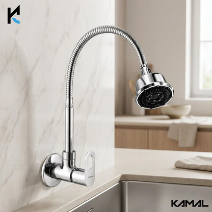 Milan Dual Flow Heavy Brass Body Sink Tap - by Kamal
