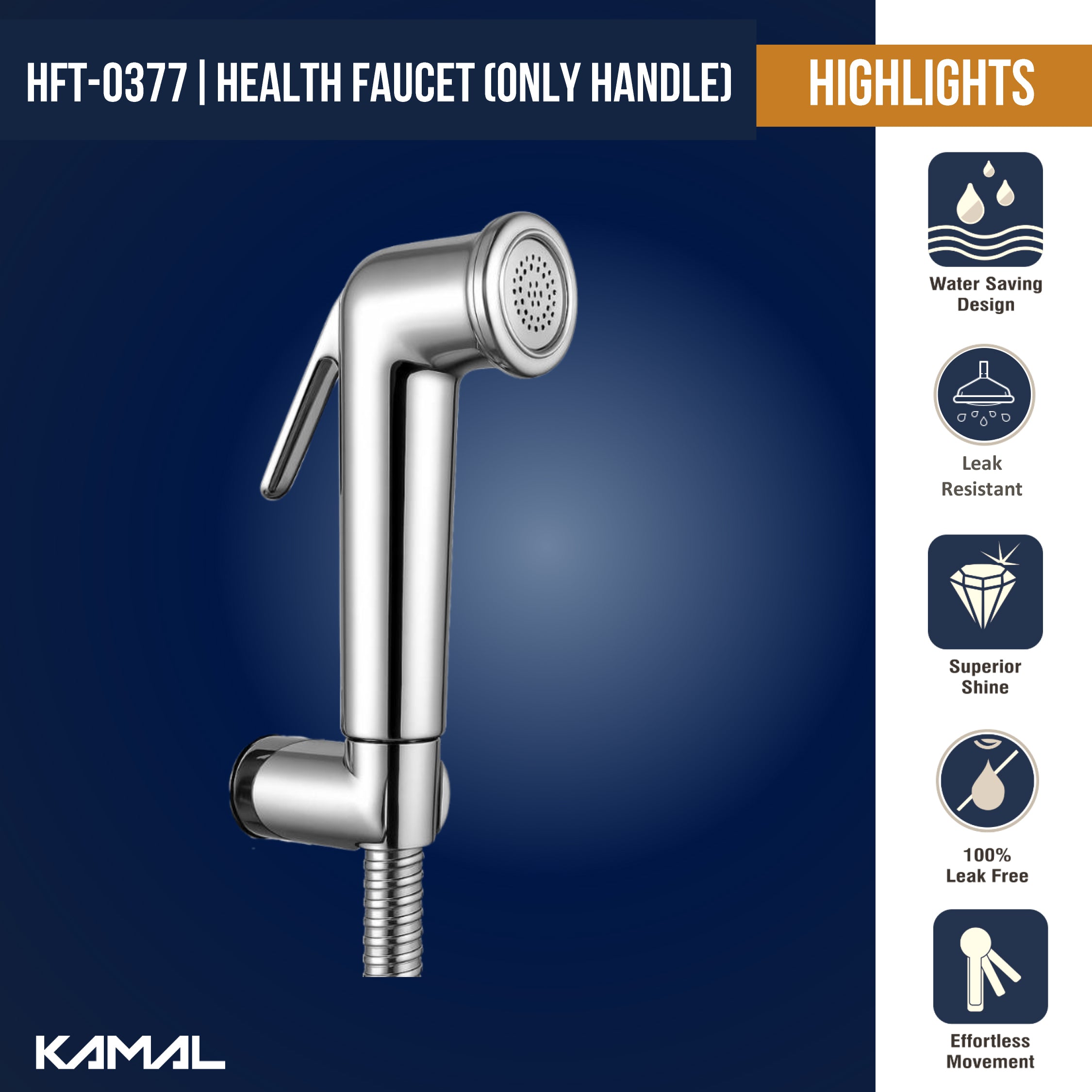 Kamal Health Faucet Gun - Highlights