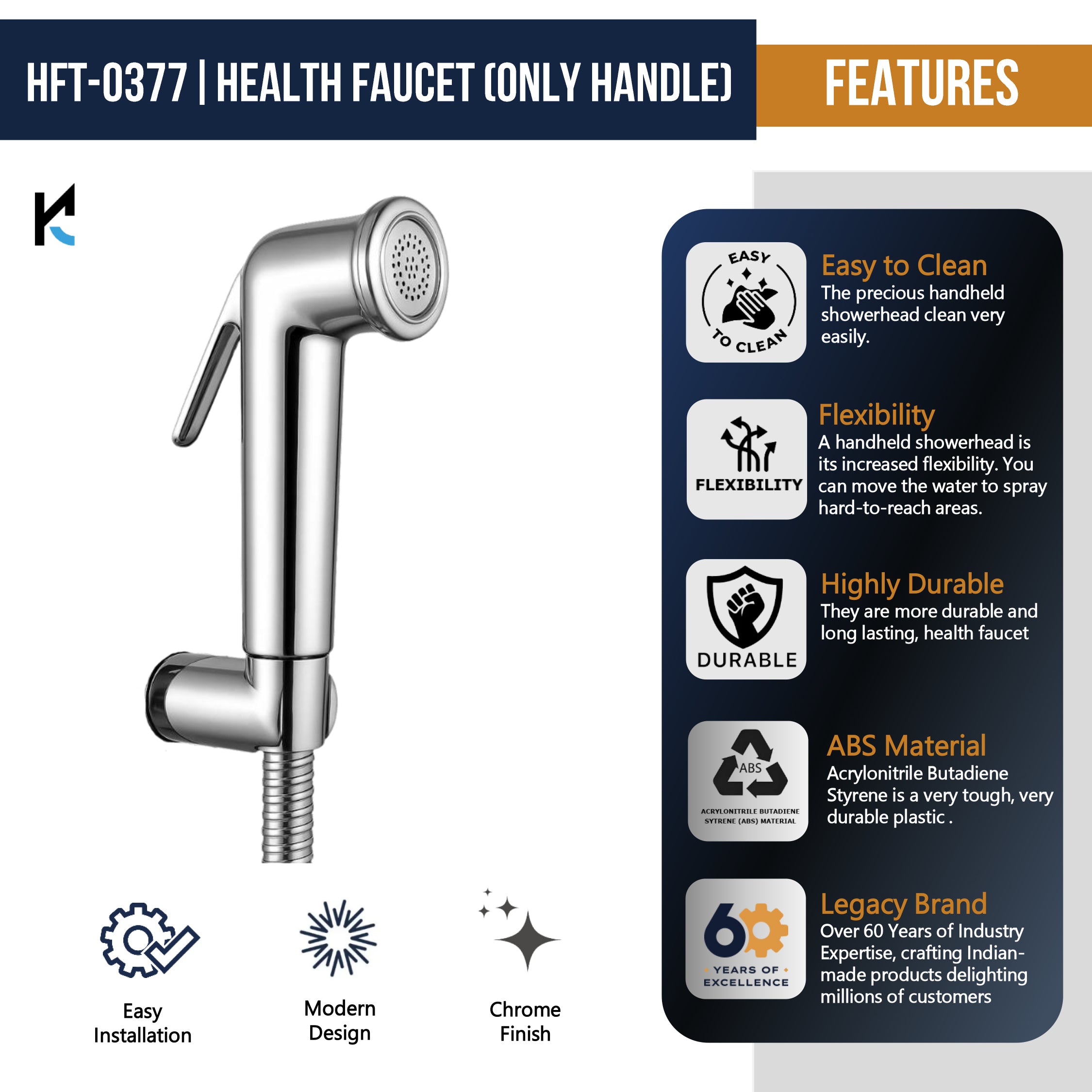 Kamal Health Faucet Gun - Features
