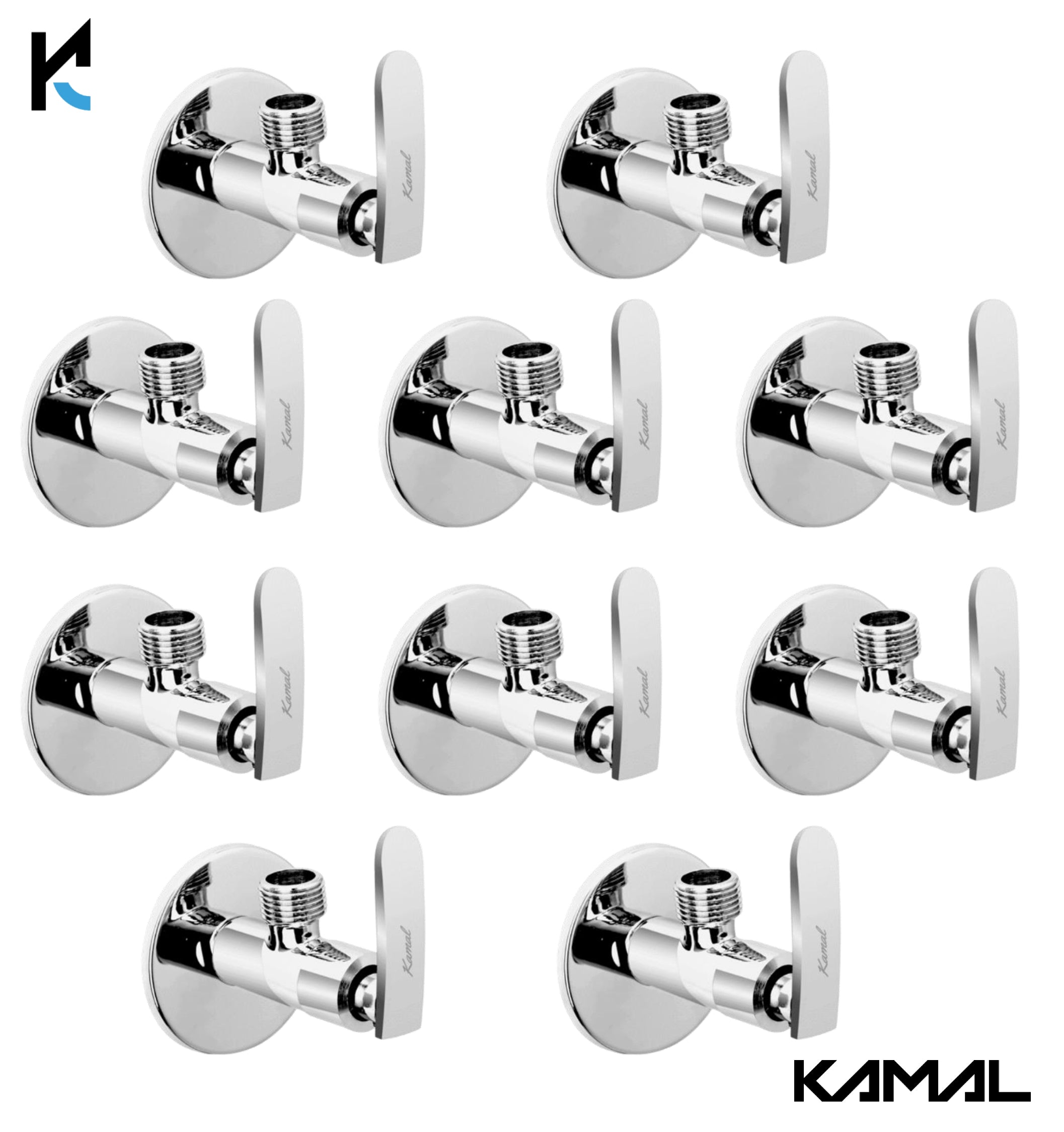 Irene Angle Valve (Full Brass) - by Kamal