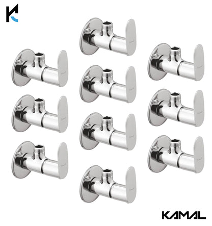 Opal Angle Valve (Full Brass) - by Kamal