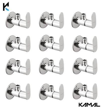 Opal Angle Valve (Full Brass) - by Kamal
