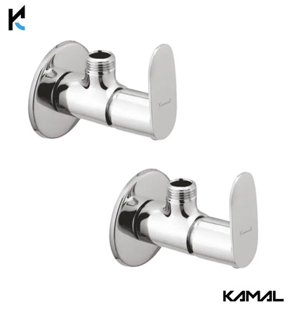 Opal Angle Valve (Full Brass) - by Kamal