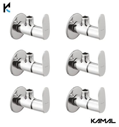 Opal Angle Valve (Full Brass) - by Kamal