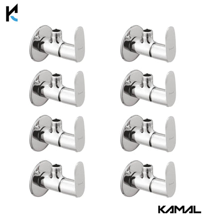 Opal Angle Valve (Full Brass) - by Kamal