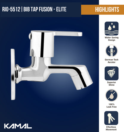 Rio Bib Tap (Full Brass) - by Kamal