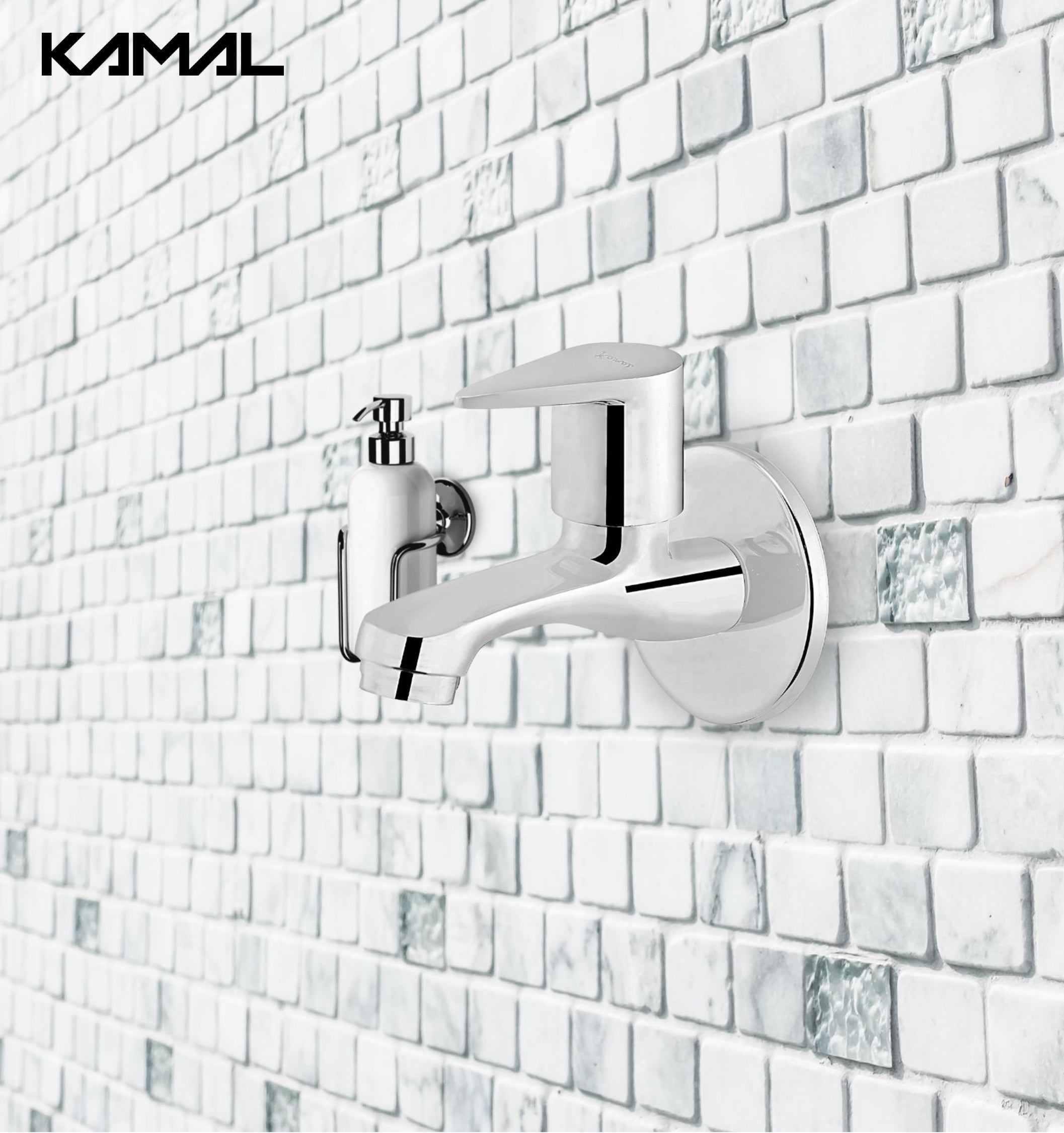Vignette Bib Tap (Full Brass) - by Kamal