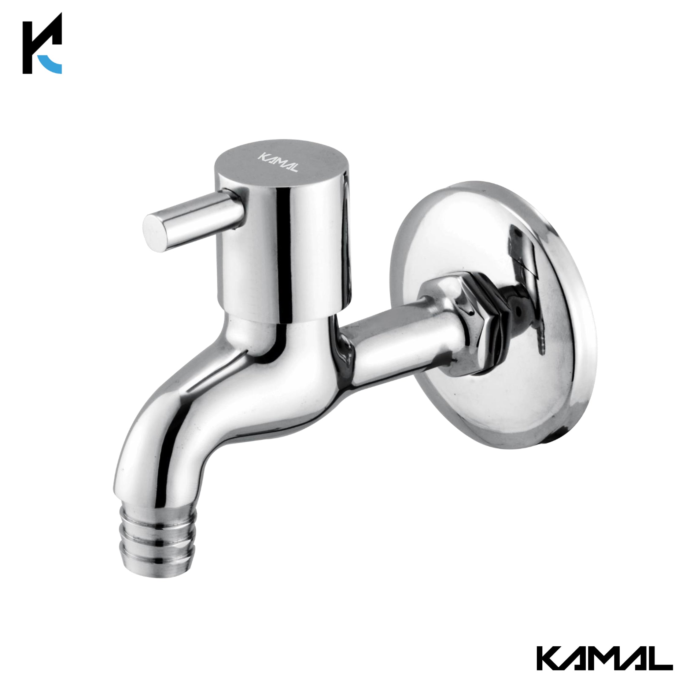 FLT Nozzle Bib Tap (Full Brass) - by Kamal - Kamal Bathware