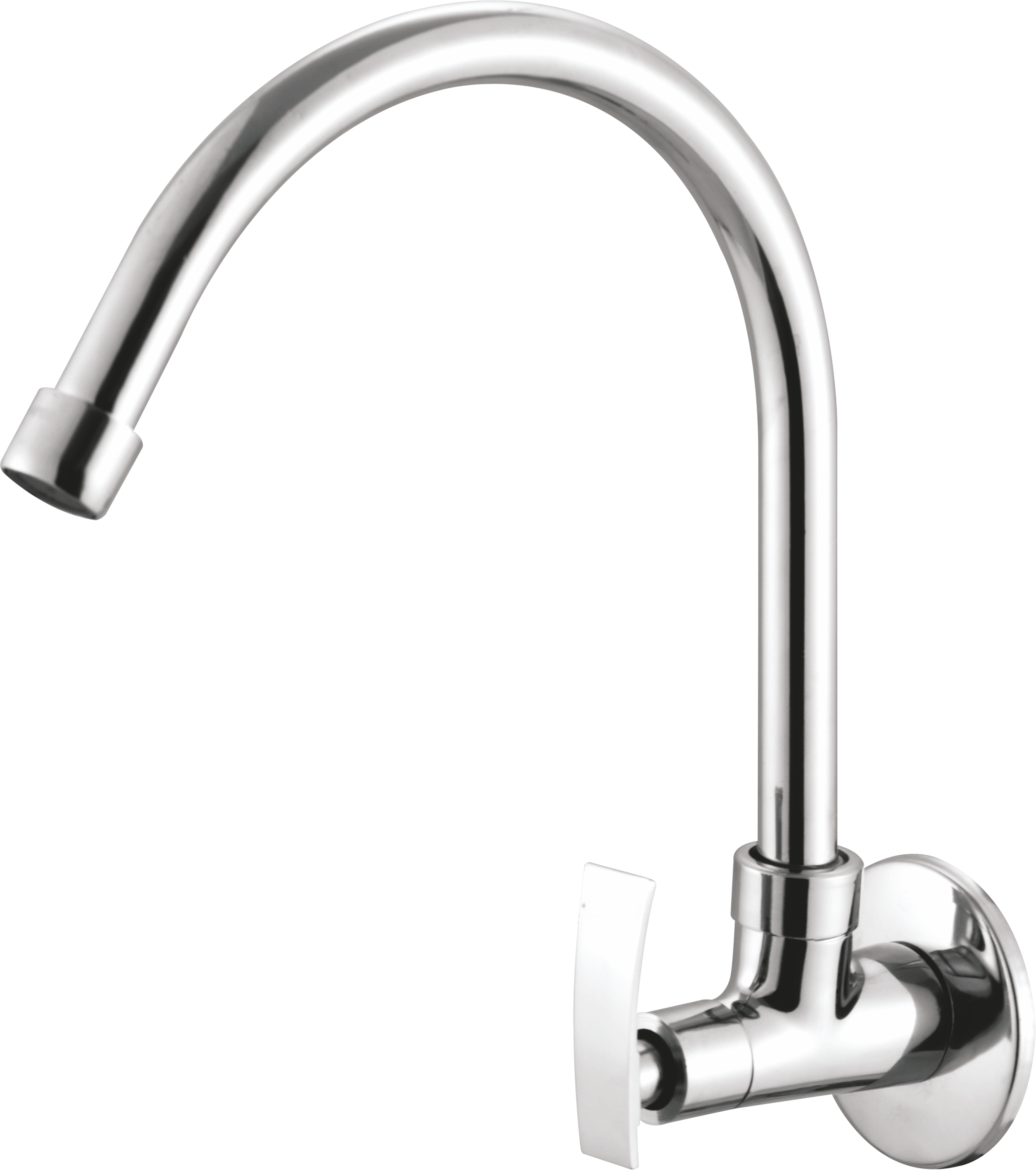 Full Brass 180° Swivel Spout Gooseneck Faucet - by Kamal