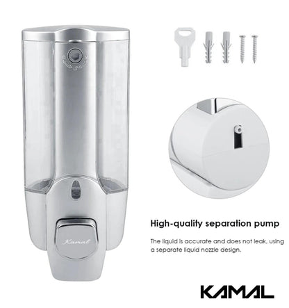 ABS Liquid Soap Dispenser Push Type - by Kamal - ABS - Kamal Bathware