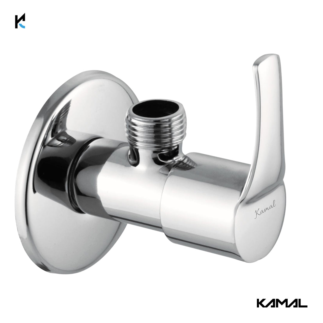 Acura Angle Valve (Full Brass) - by Kamal - Acura - Kamal Bathware