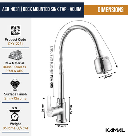 Acura Dual Flow Heavy Body Sink Tap – by Kamal - Acura - Kamal Bathware