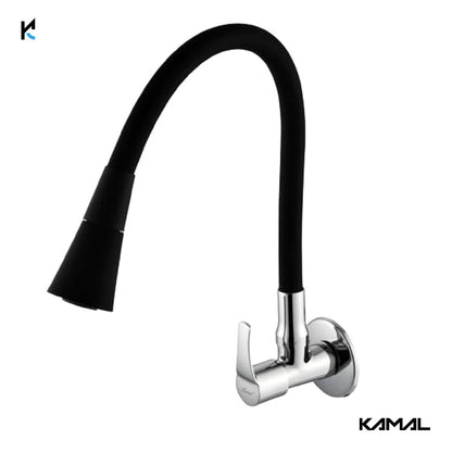 Acura Flexible Sink Tap Brass Faucet Flexo Play (Brass & Silicone) - by Kamal - Kamal Bathware