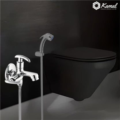 Alto Elite Two Way Bib Tap (Full Brass) - by Kamal - Alto - Kamal Bathware