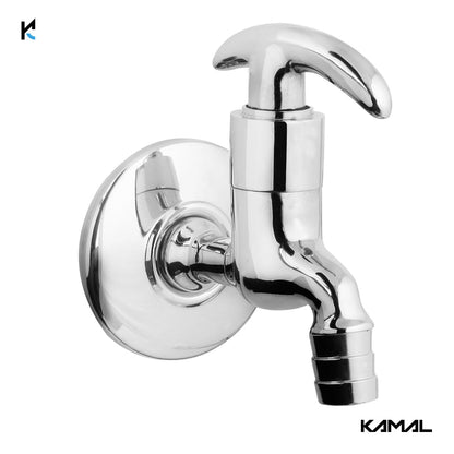 Alto Nozzle Bib Tap (Full Brass) - by Kamal - Alto - Kamal Bathware