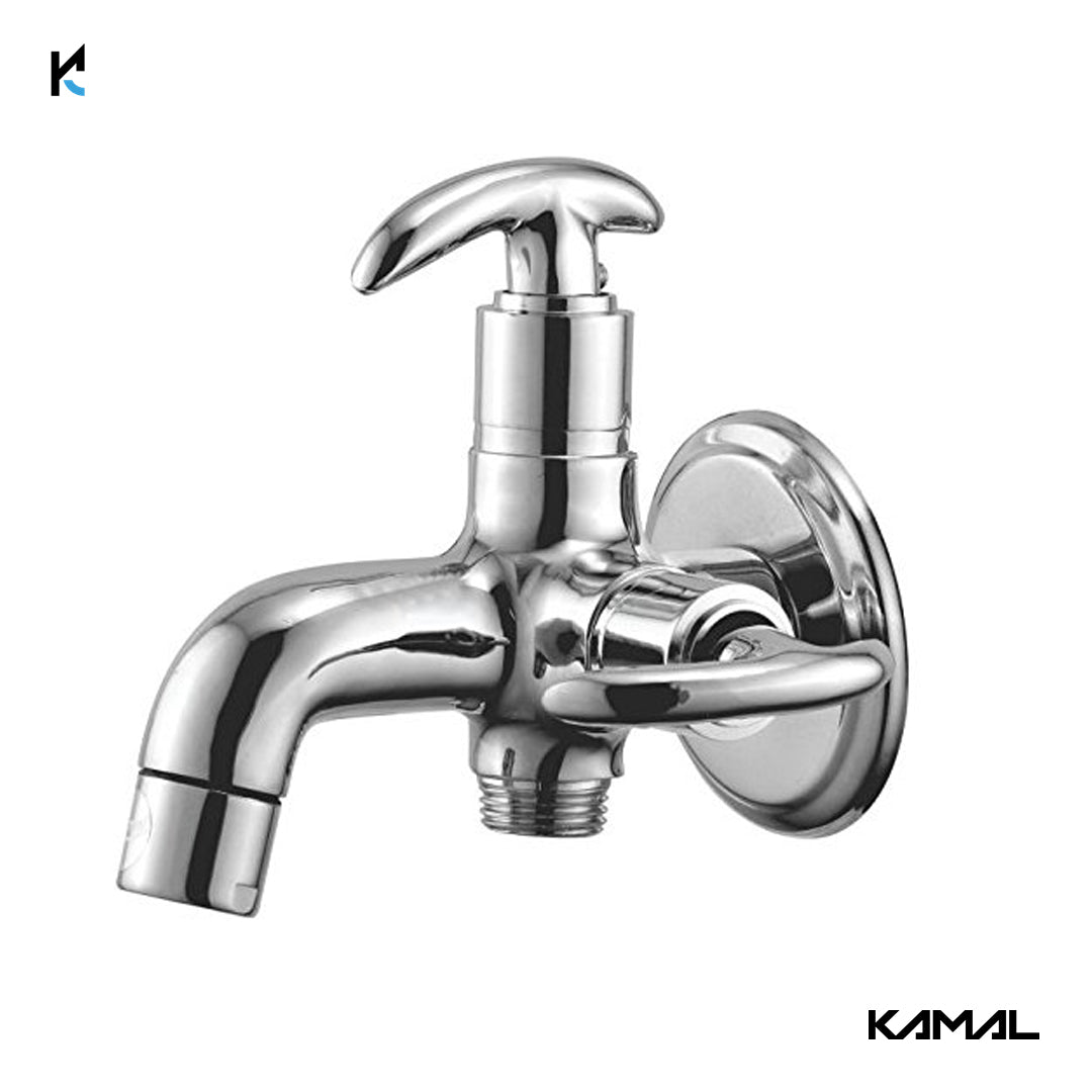 Alto Two in One Bib Cock (Full Brass) - by Kamal - Alto - Kamal Bathware