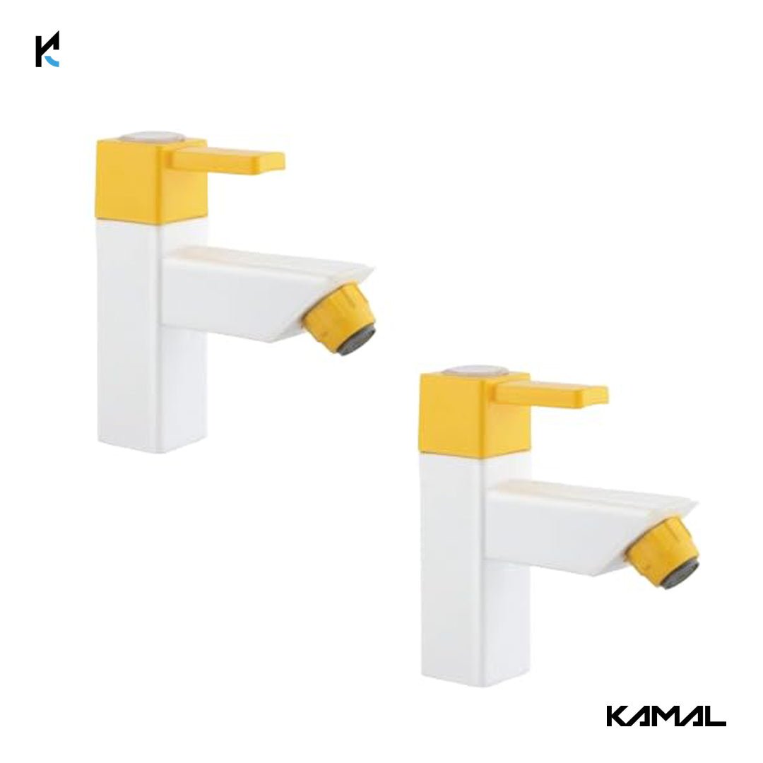 Arezzo Pillar Tap (PTMT Plastic) - by Kamal - Kamal Bathware