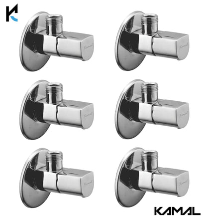 Aria Full Brass Angle Tap (Full Brass) - by Kamal - Aria - Kamal Bathware